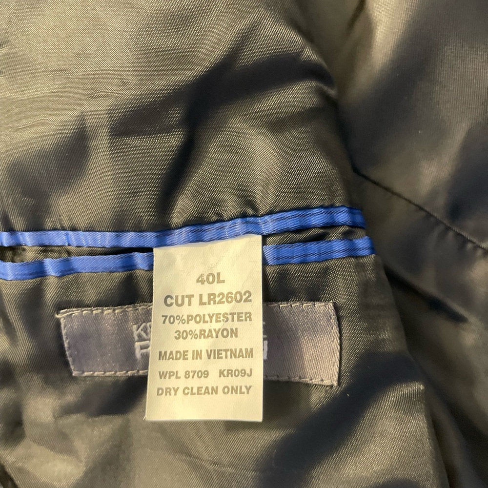 Kenneth Cole Reaction Black suit.